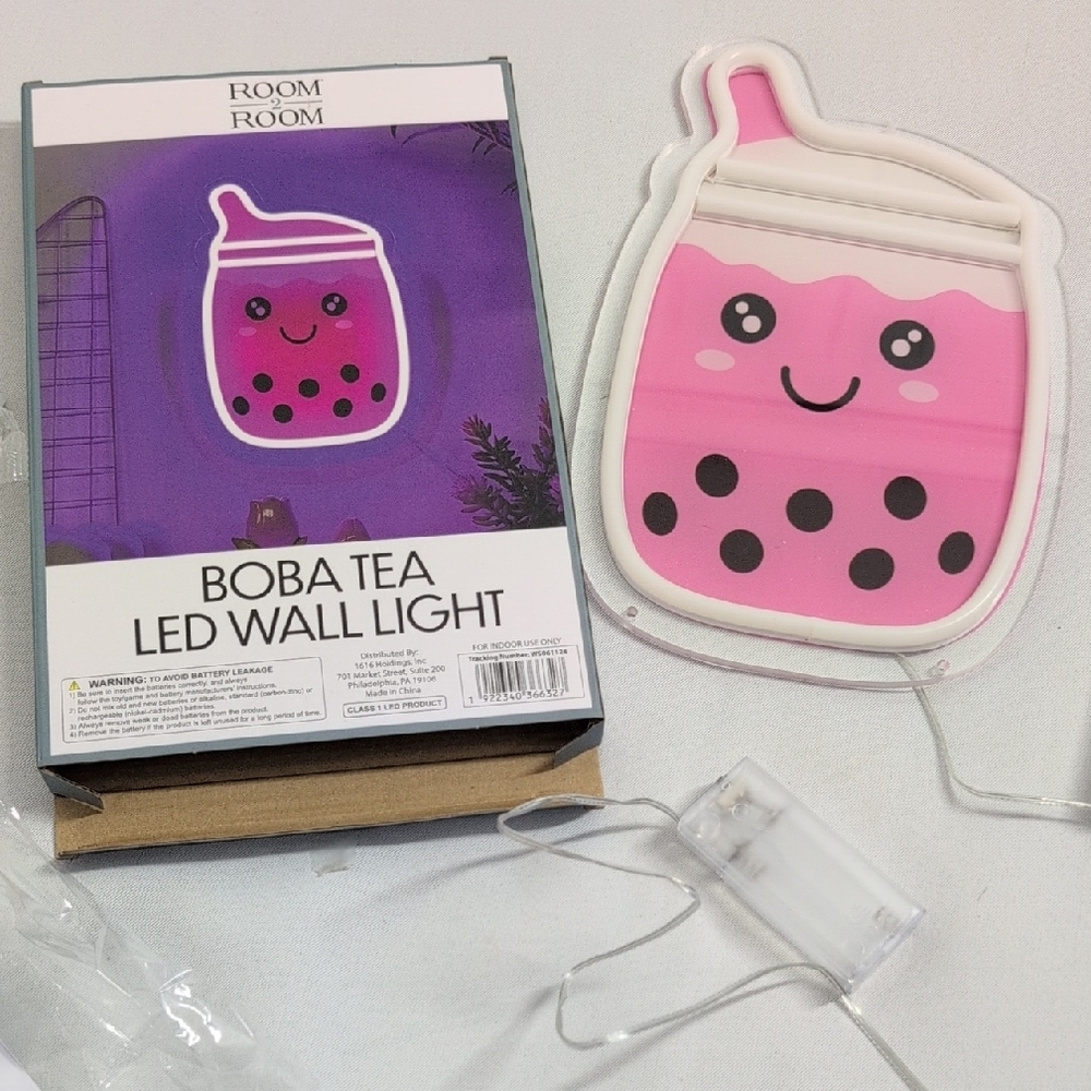 Boba Tea LED wall light NIP - Picture 4 of 7